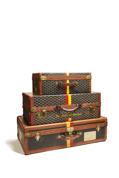 goyard valise cabine|Goyard Valises et sacs de voyage vintage .